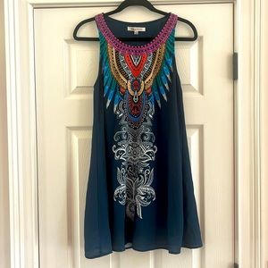 Racer back mini dress